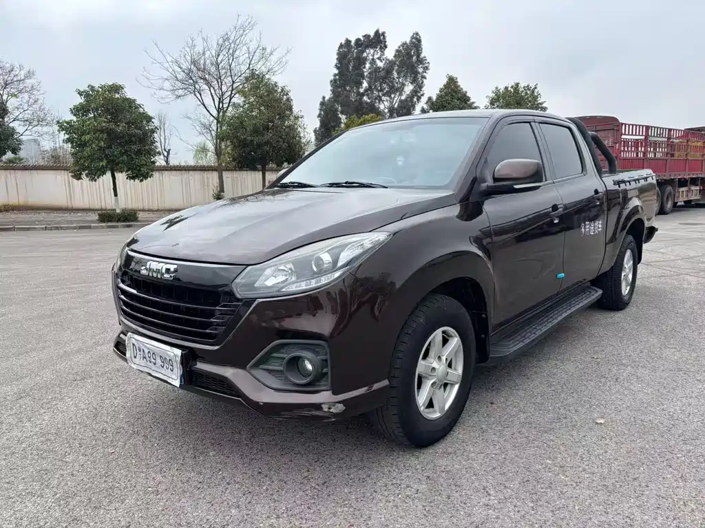 Baodian 2022 2.5T diesel two-wheel drive comfortable version flat bottom cargo box long axis JX4D25A6L купить на сайте DeffCars