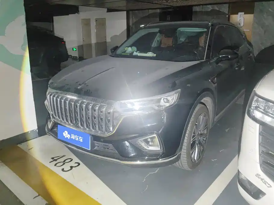Hongqi HS5 2022 facelift 2.0T Zhilian Qixiang four-wheel drive version купить на сайте DeffCars