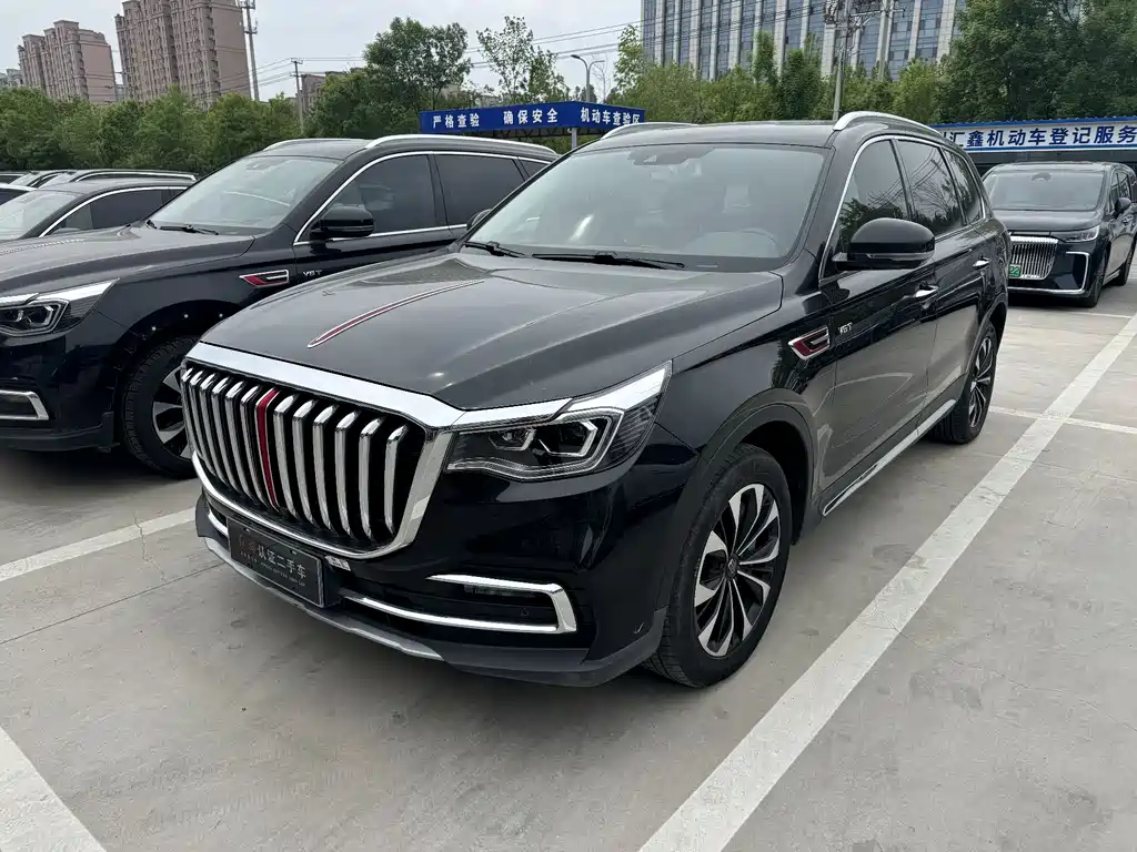 Hongqi HS7 2022 3.0T automatic four-wheel drive smart connected flagship version, five seats купить на сайте DeffCars