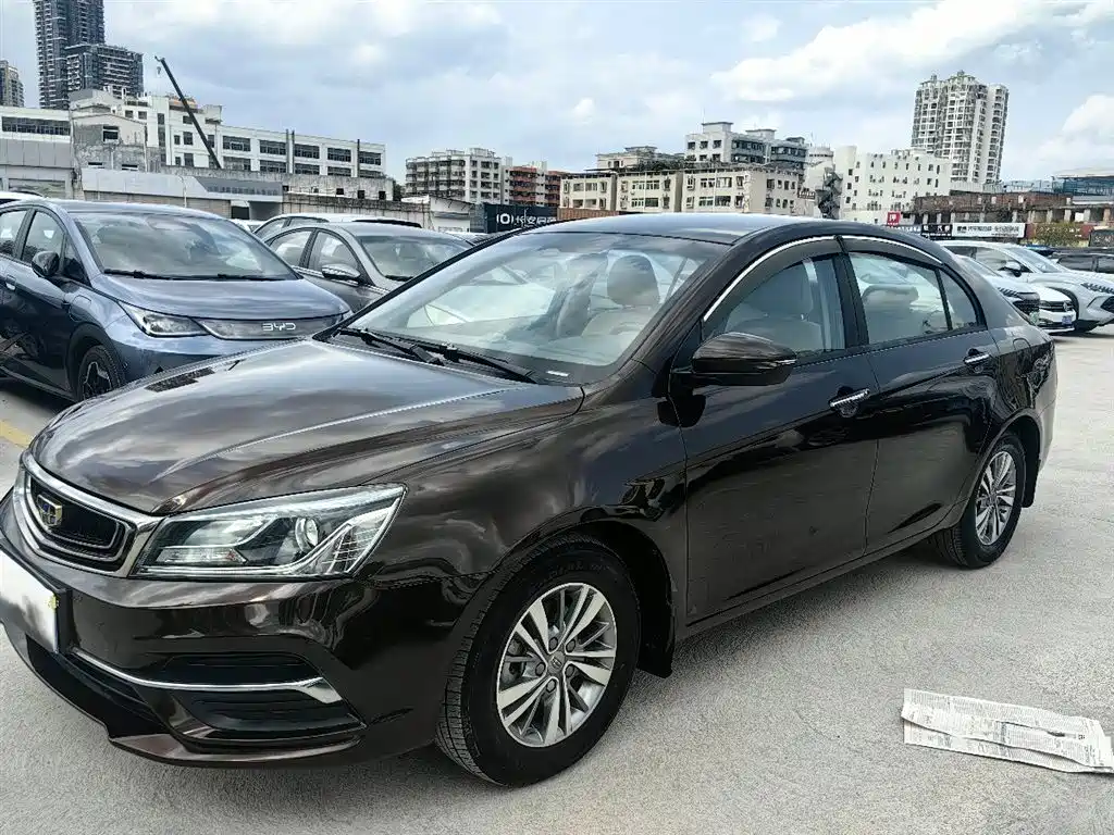 Emgrand 2018 1.5L CVT luxury model купить на сайте DeffCars