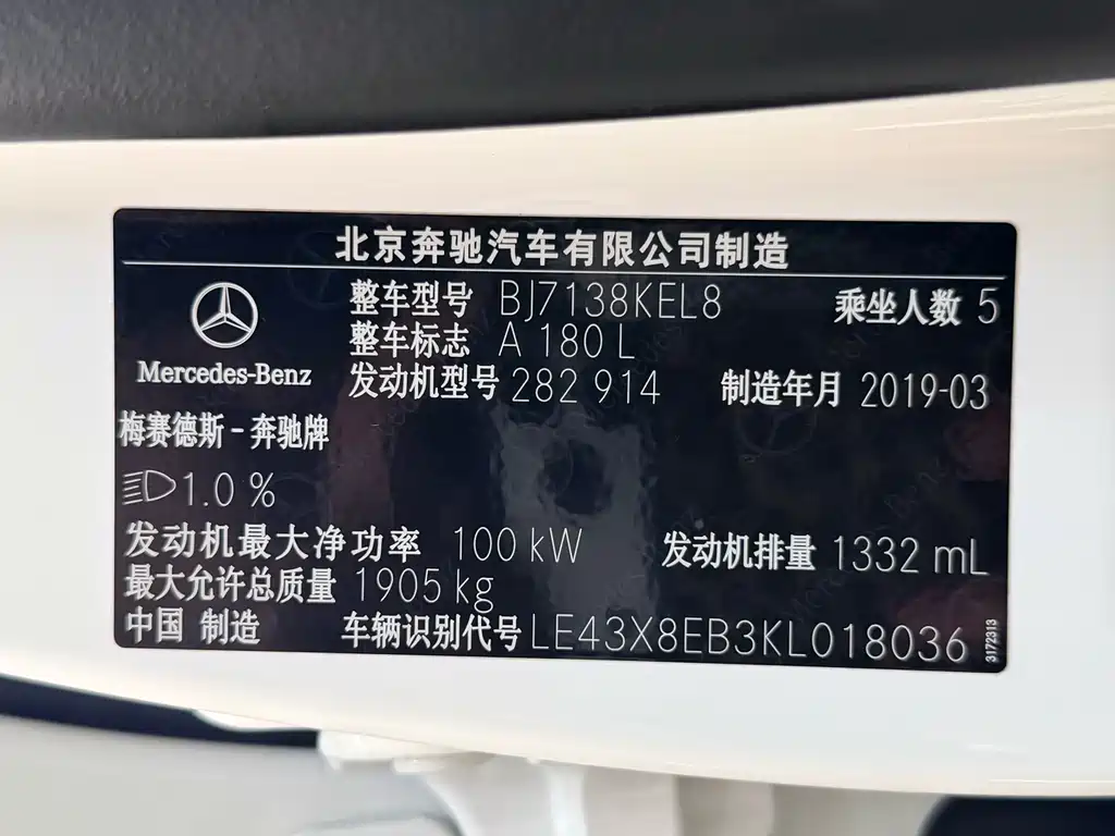 Mercedes-Benz A-Class 2019 A 180 L Sports Sedan купить на сайте DeffCars