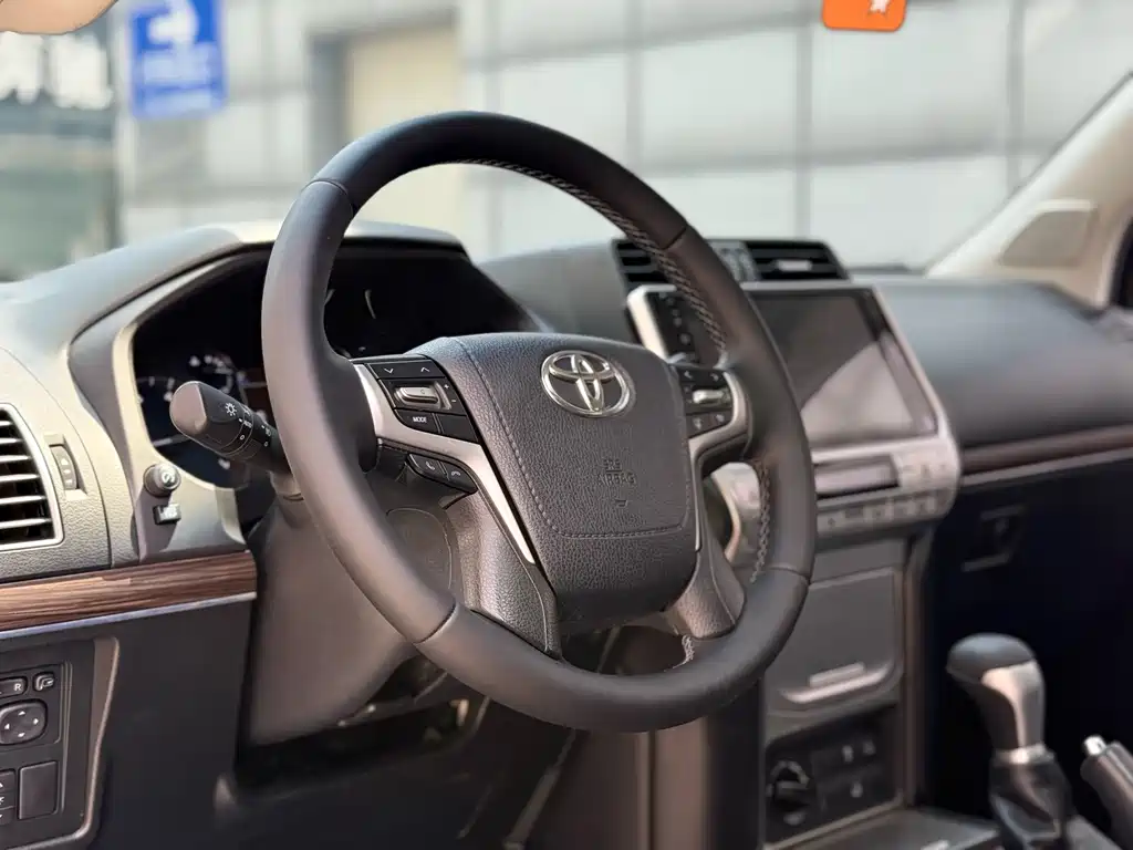 Prado 2018 3.5L automatic TX-L rear mounted spare tire купить на сайте DeffCars
