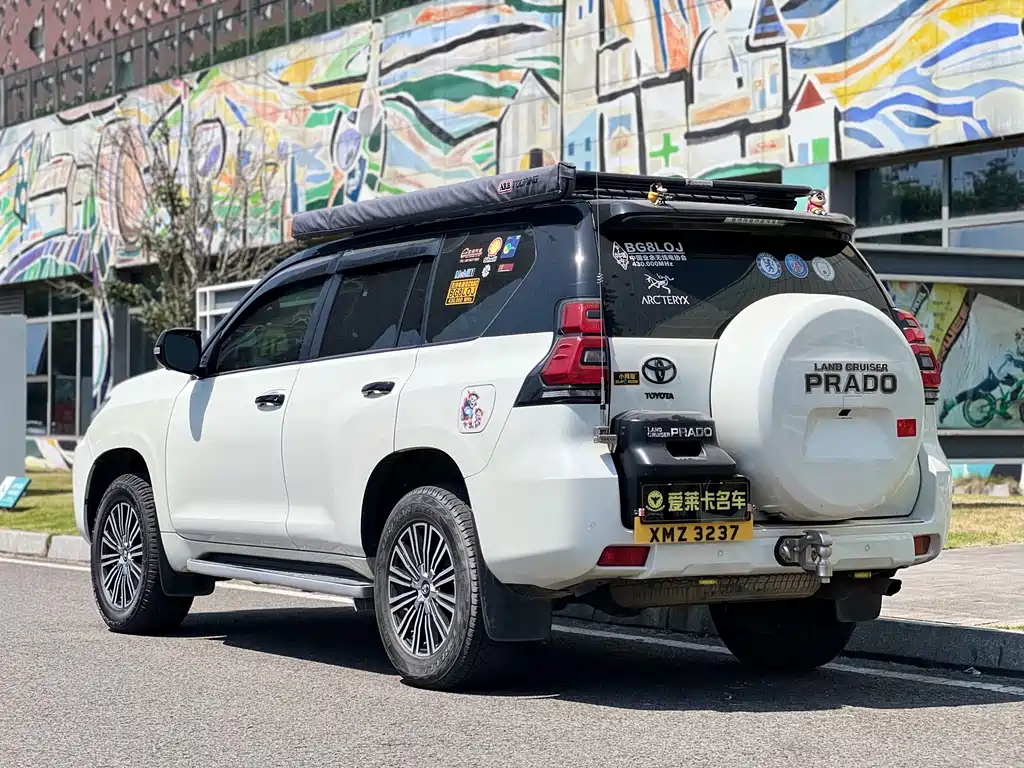 Prado 2018 3.5L automatic TX-L rear mounted spare tire купить на сайте DeffCars