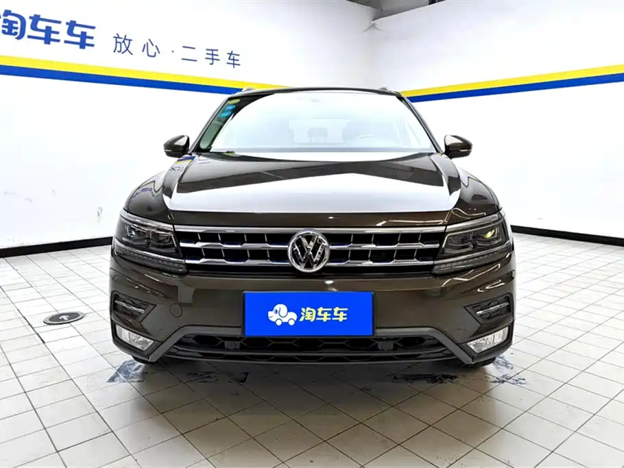 Tiguan L 2017 330TSI automatic two-wheel drive flagship version купить на сайте DeffCars