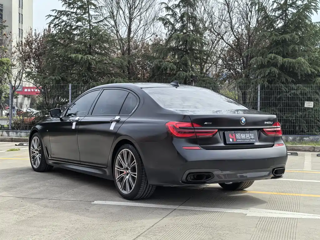 BMW 7 Series 2018 740Li xDrive Exclusive M Sports Package Black Flame Edition купить на сайте DeffCars