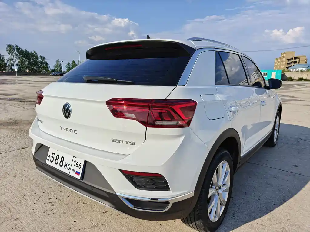 T-ROC 2022 model 280TSI DSG two-wheel drive elite PLUS купить на сайте DeffCars