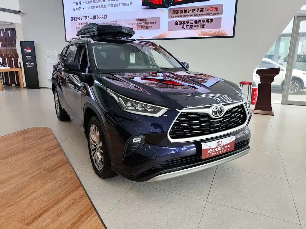 Highlander 2024 2.5L intelligent electric hybrid dual-engine four-wheel drive premium version 7 seats купить на сайте DeffCars