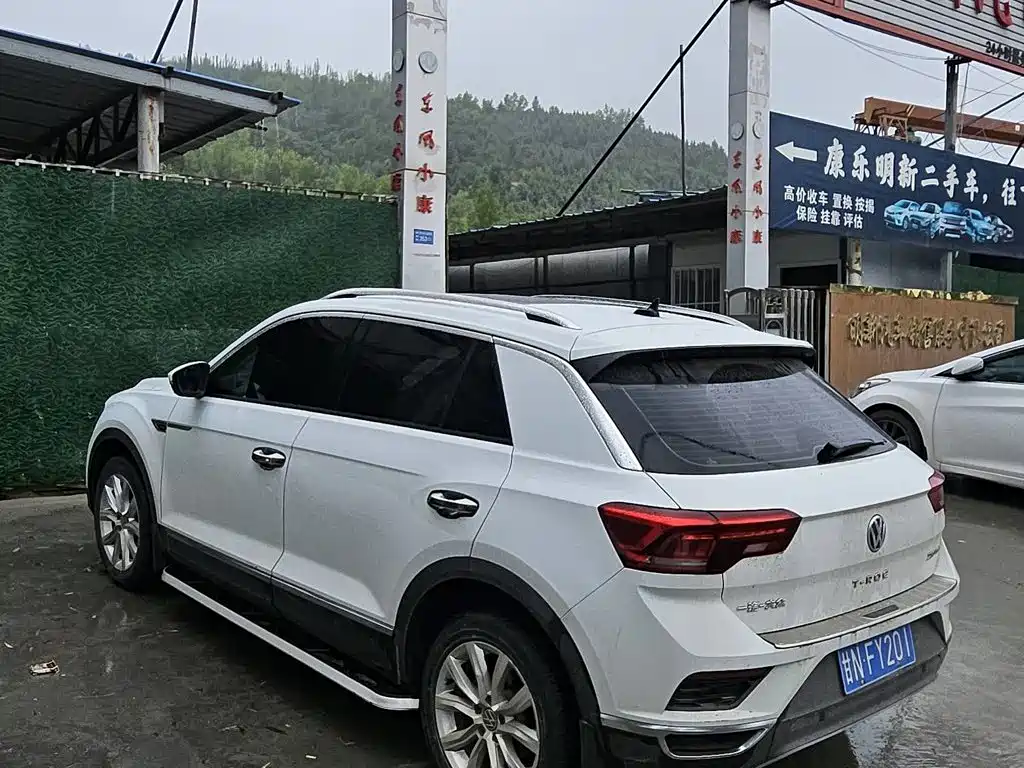 T-ROC 2022 model 280TSI DSG two-wheel drive elite PLUS купить на сайте DeffCars
