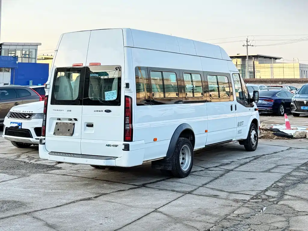 New Generation Transit 2021 2.2T (Included) Automatic Ordinary Bus Pro Extended Axle Rear Dual Tires with Side Sliding Doors 17 Seats High Roof National VI купить на сайте DeffCars