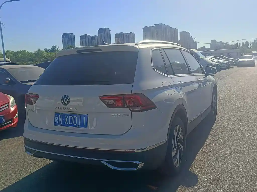 Tiguan L 2022 330TSI automatic two-wheel drive smart version купить на сайте DeffCars