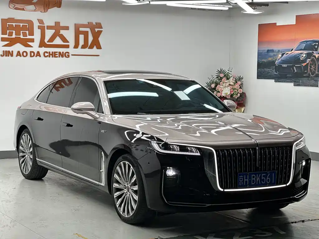 Hongqi H9 2022 3.0T Zhilian Qiling four-seater version купить на сайте DeffCars
