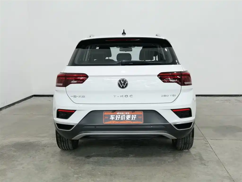 T-ROC 2022 model 280TSI DSG two-wheel drive elite PLUS купить на сайте DeffCars