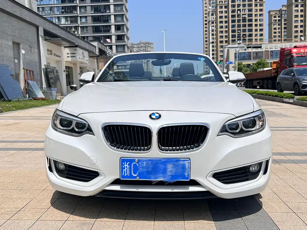 BMW 2 Series imported 2015 220i convertible coupe leading model купить на сайте DeffCars