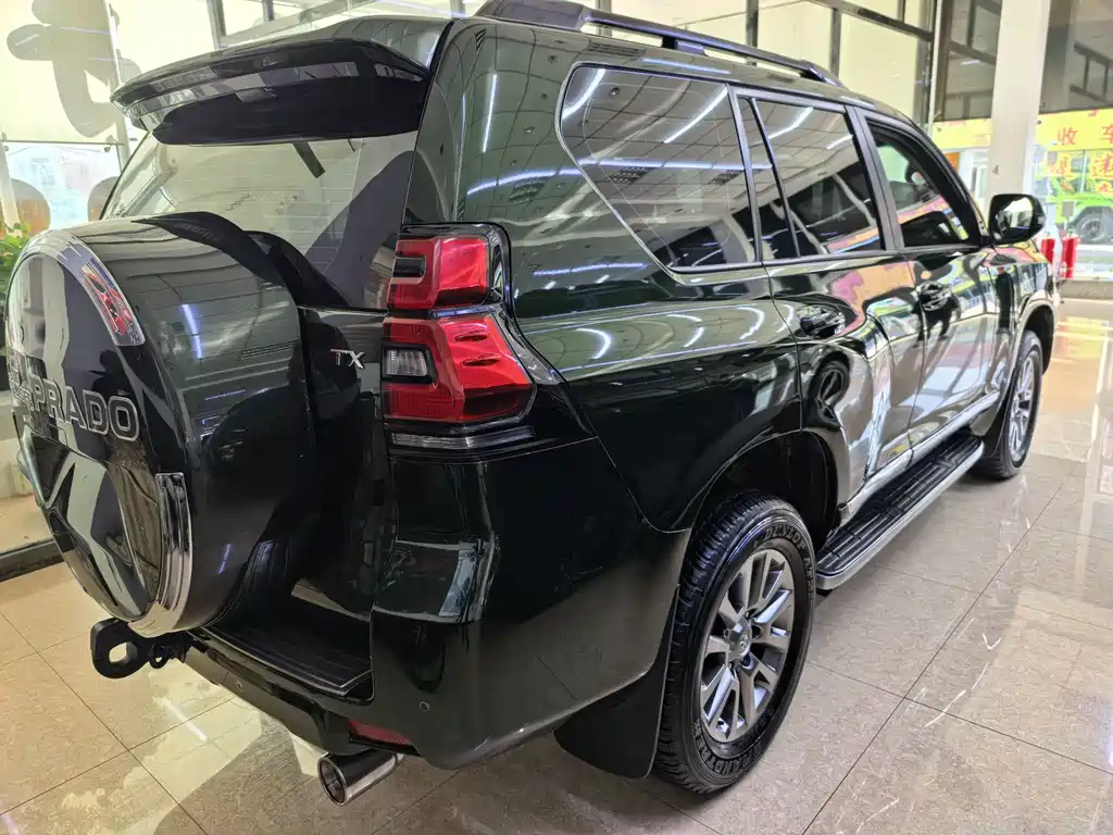 Prado 2018 3.5L automatic TX-L rear mounted spare tire купить на сайте DeffCars