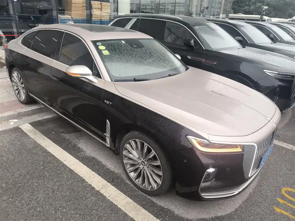 Hongqi H9 2020 3.0T Zhilian Qiling four-seater version купить на сайте DeffCars