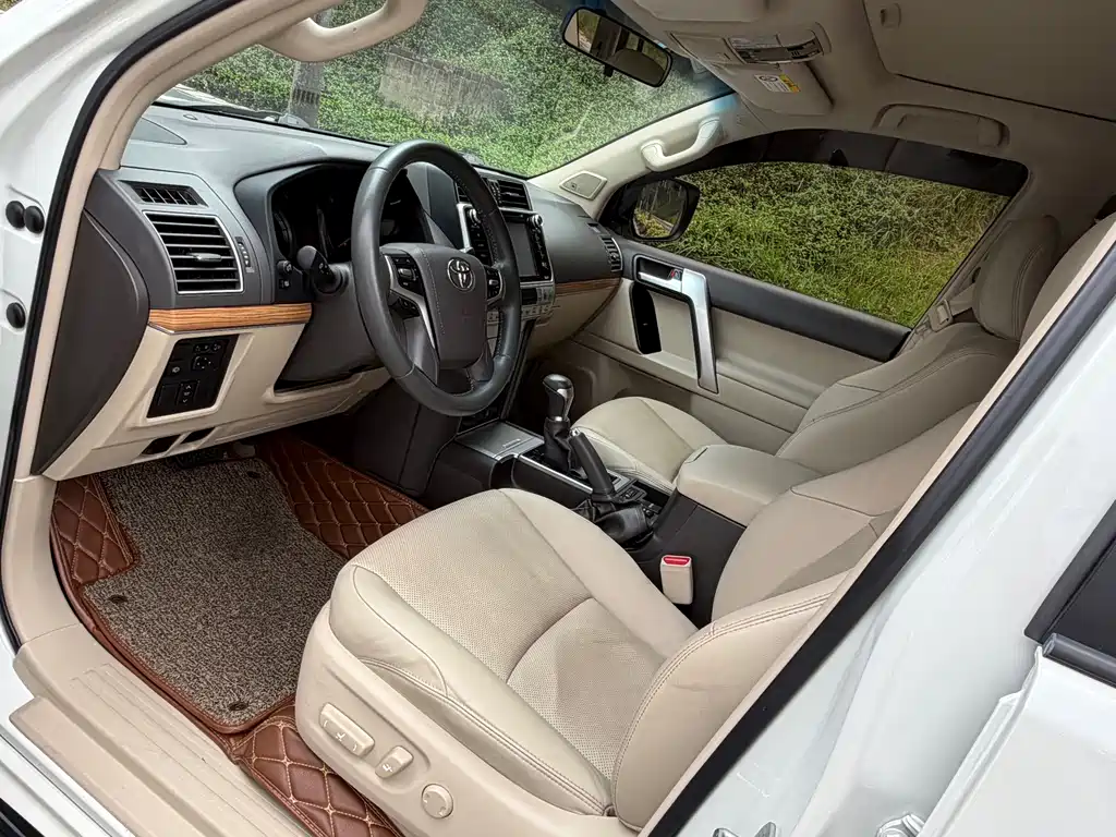 Prado 2018 3.5L automatic TX-L NAVI rear mounted spare tire купить на сайте DeffCars