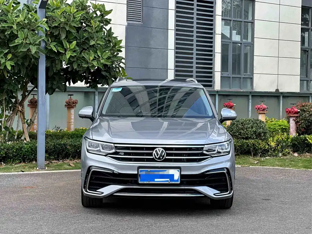 Tiguan L 2021 380TSI automatic four-wheel drive R-Line flagship version 7 seats купить на сайте DeffCars