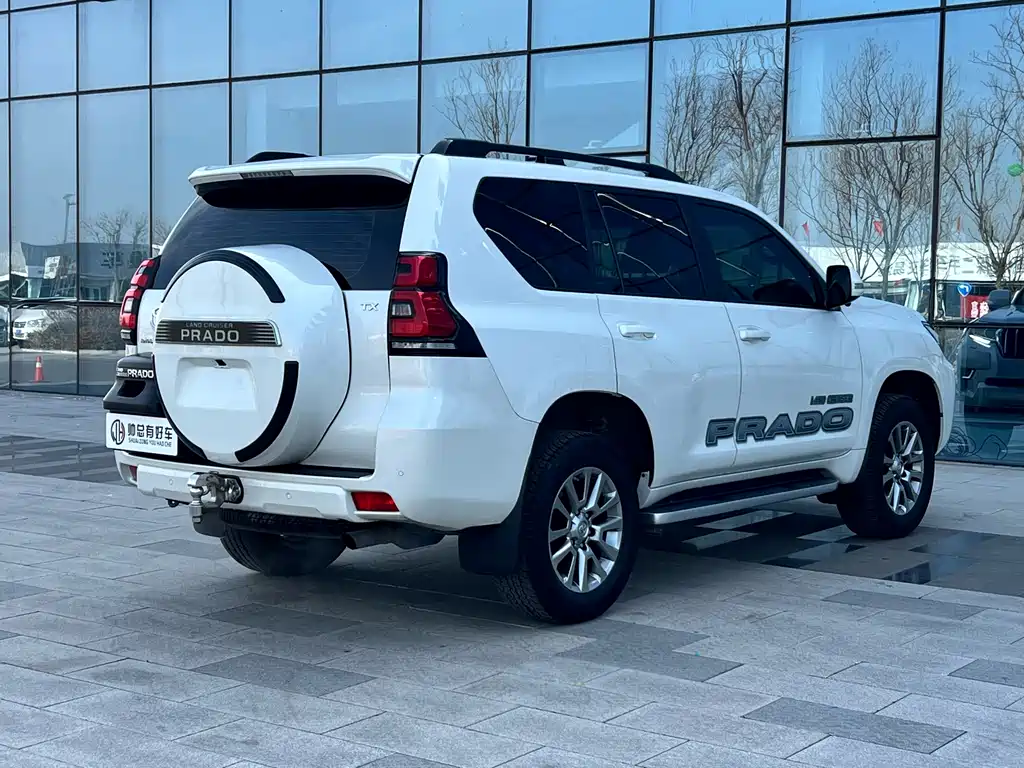 Prado 2018 3.5L automatic TX-L rear mounted spare tire купить на сайте DeffCars