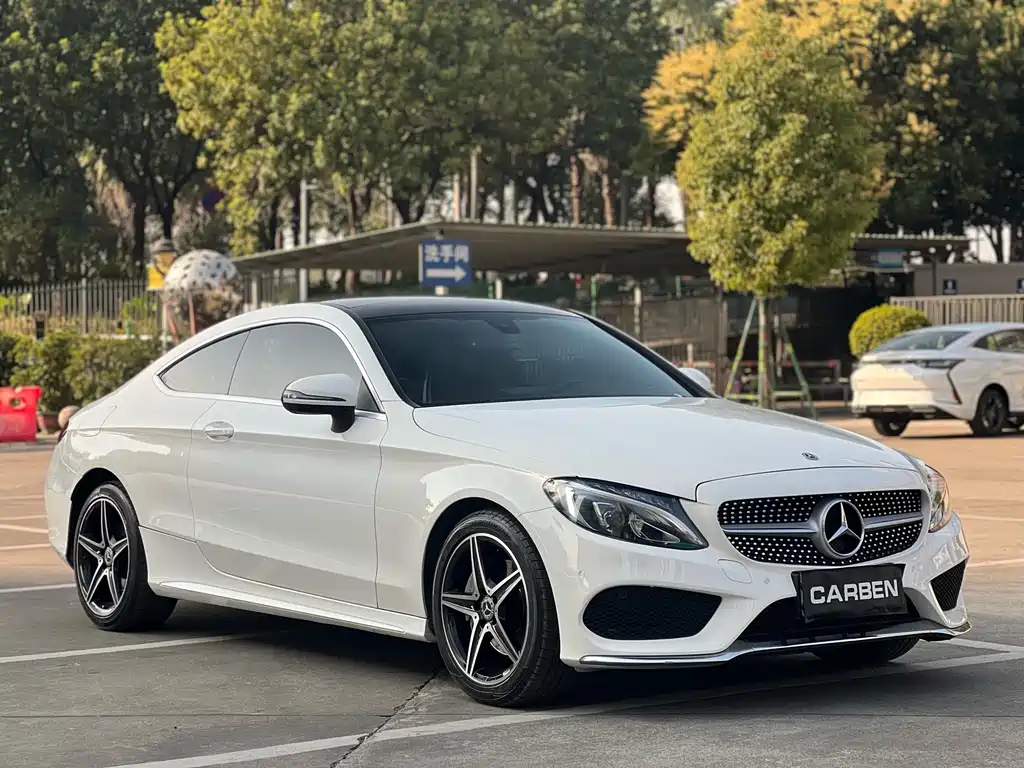 Mercedes-Benz C-class imported 2017 facelift C 200 coupe version купить на сайте DeffCars