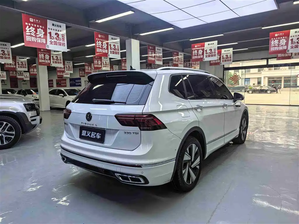 Tiguan L 2023 facelift 330TSI automatic two-wheel drive R-Line version купить на сайте DeffCars