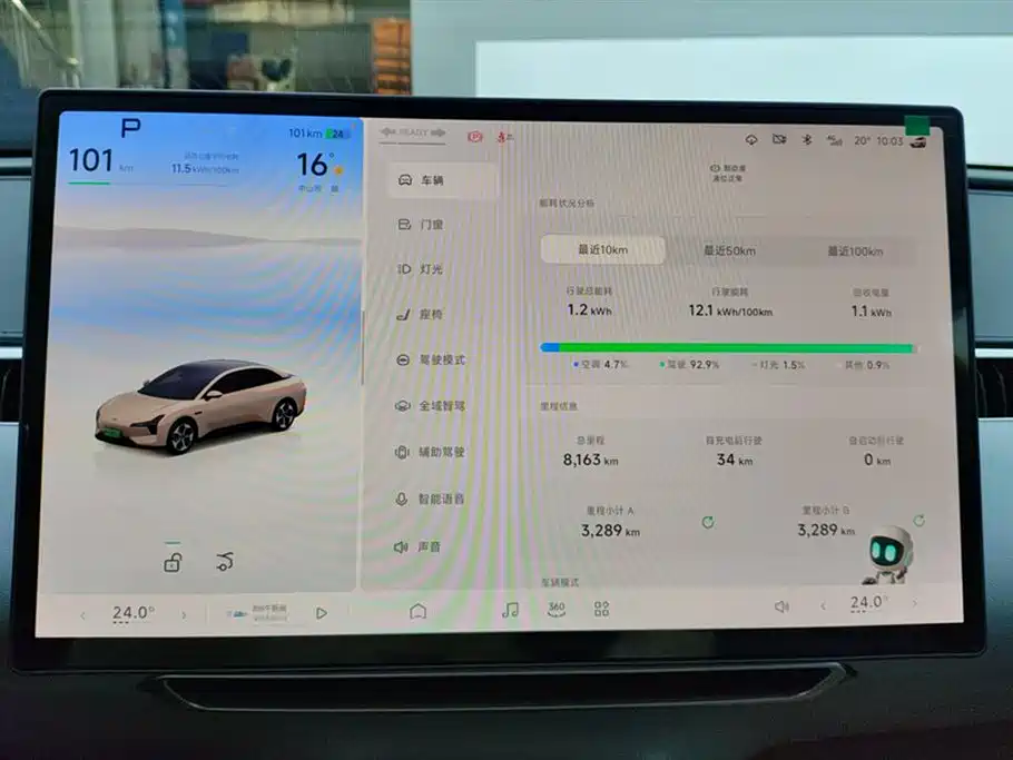 Xpeng MONA M03 2024 model 515 long battery life купить на сайте DeffCars