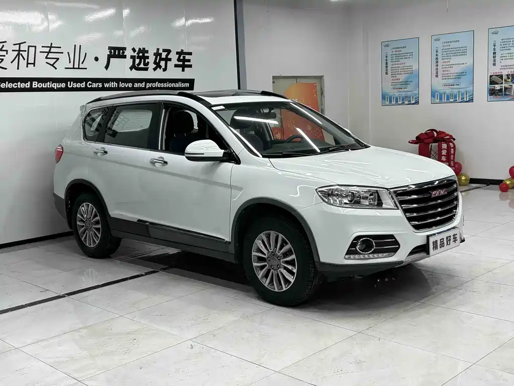 Haval H6 2017 red label sports version 1.5T automatic two-wheel drive luxury model купить на сайте DeffCars