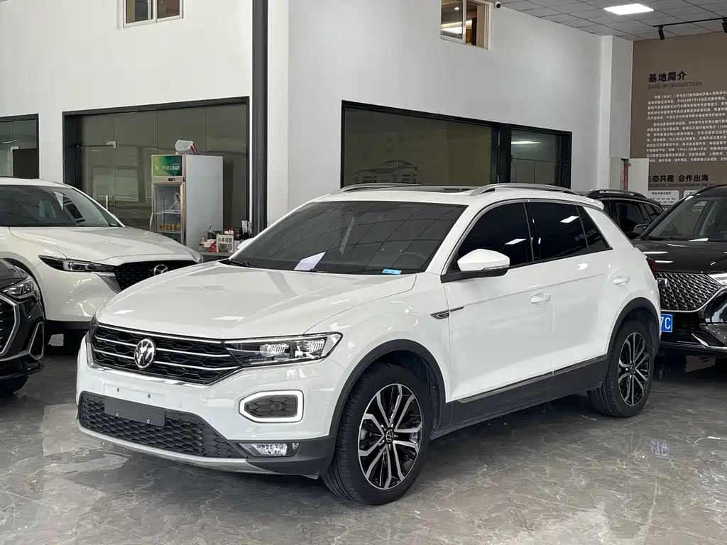 T-ROC 2021 facelift 280TSI DSG four-wheel drive luxury smart connected version купить на сайте DeffCars
