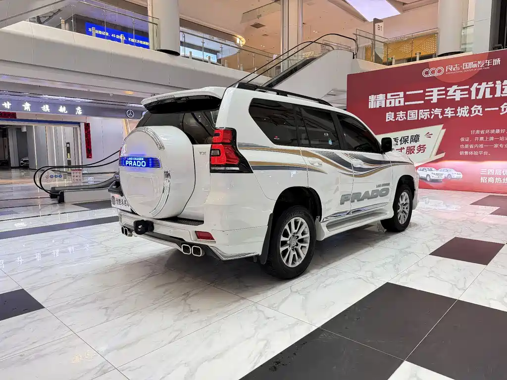 Prado 2019 3.5L automatic TX-L exclusive version with rear mounted spare tire купить на сайте DeffCars