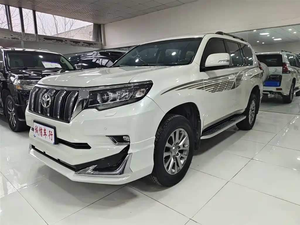 Prado 2018 3.5L automatic TX-L rear mounted spare tire купить на сайте DeffCars