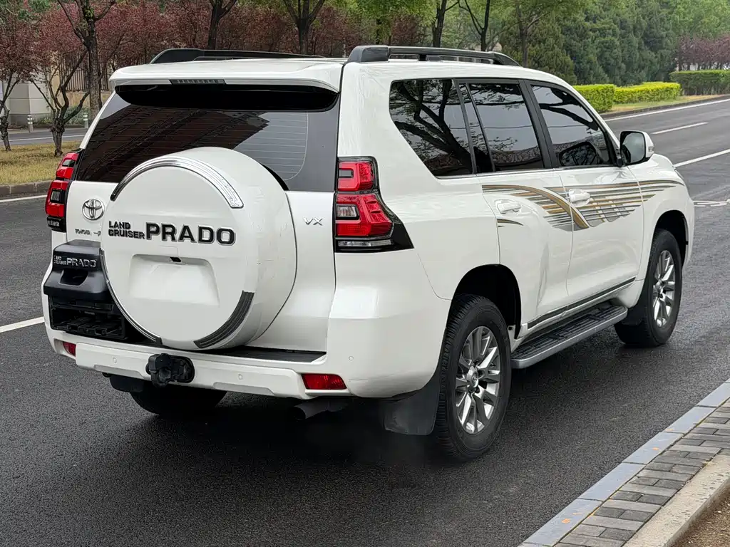 Prado 2018 3.5L automatic VX NAVI rear mounted spare tire купить на сайте DeffCars