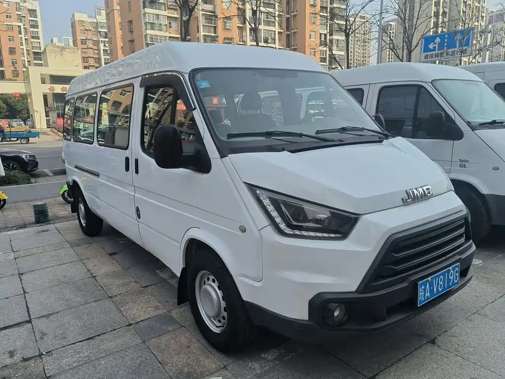 Teshun 2019 2.8T commercial long-axle mid-top 6-seater rear single tire National VI JX493 купить на сайте DeffCars