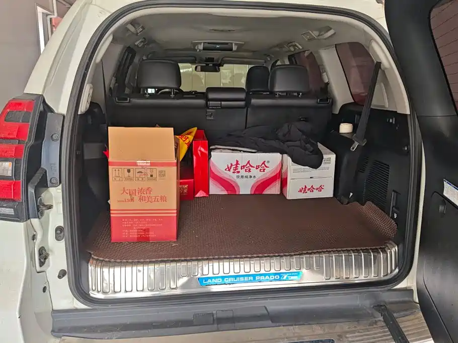 Prado 2018 3.5L automatic TX-L NAVI rear mounted spare tire купить на сайте DeffCars