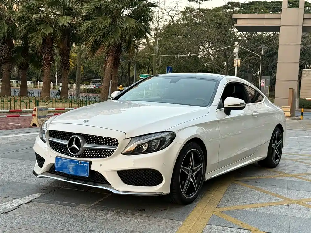 Mercedes-Benz C-class imported 2017 facelift C 200 coupe version купить на сайте DeffCars