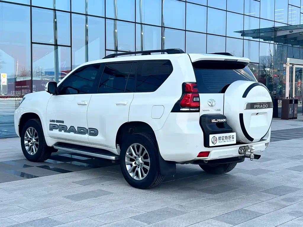 Prado 2018 3.5L automatic TX-L rear mounted spare tire купить на сайте DeffCars