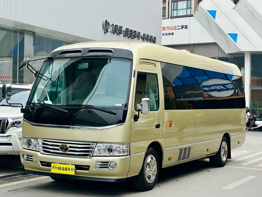 Coaster 2019 4.0L luxury car GRB53L-ZCMEK 20-seat 9GR купить на сайте DeffCars