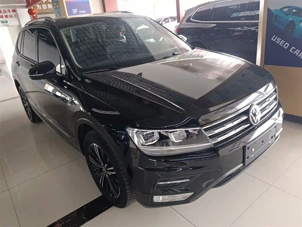 Tiguan L 2021 280TSI automatic two-wheel drive smart version купить на сайте DeffCars