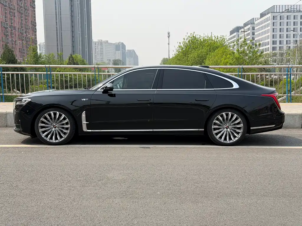 Hongqi H9 2020 3.0T Zhilian Qiling four-seater version купить на сайте DeffCars