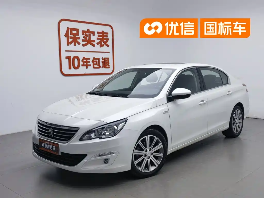 Peugeot 408 2015 1.2T automatic luxury version купить на сайте DeffCars