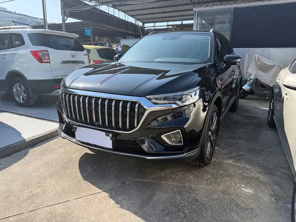 Hongqi HS5 2022 facelift 2.0T Zhilian Qixiang four-wheel drive version купить на сайте DeffCars