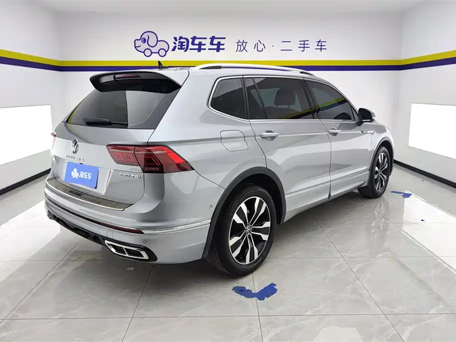 Tiguan L 2022 330TSI automatic two-wheel drive R-Line version купить на сайте DeffCars