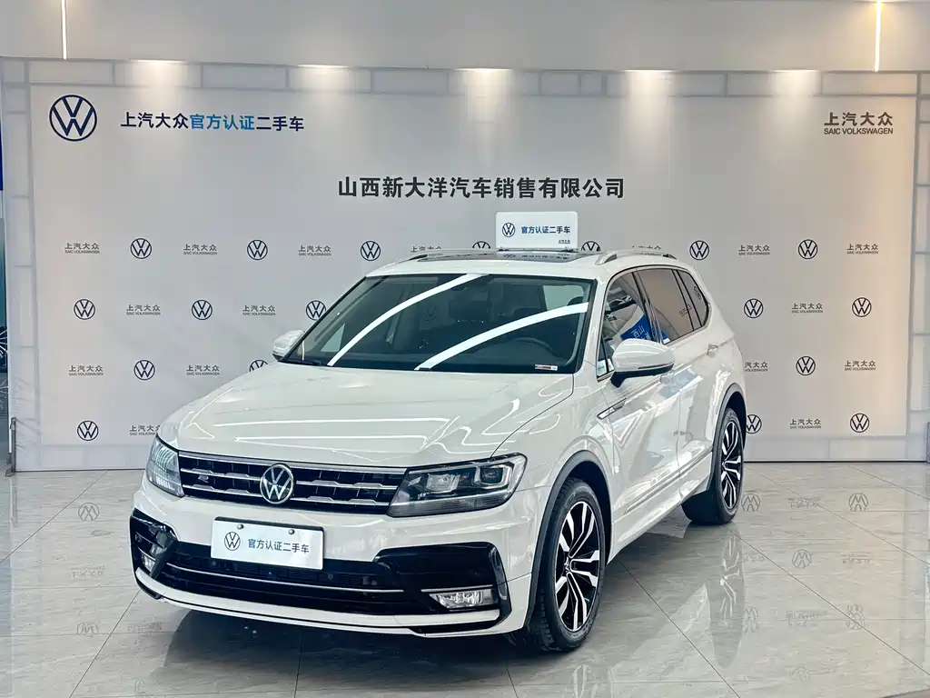 Tiguan L 2021 330TSI automatic two-wheel drive R-Line version купить на сайте DeffCars