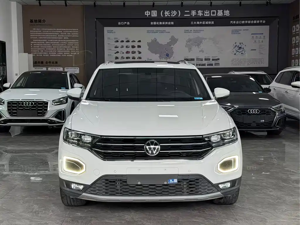 T-ROC 2021 280TSI DSG four-wheel drive luxury intelligent version купить на сайте DeffCars