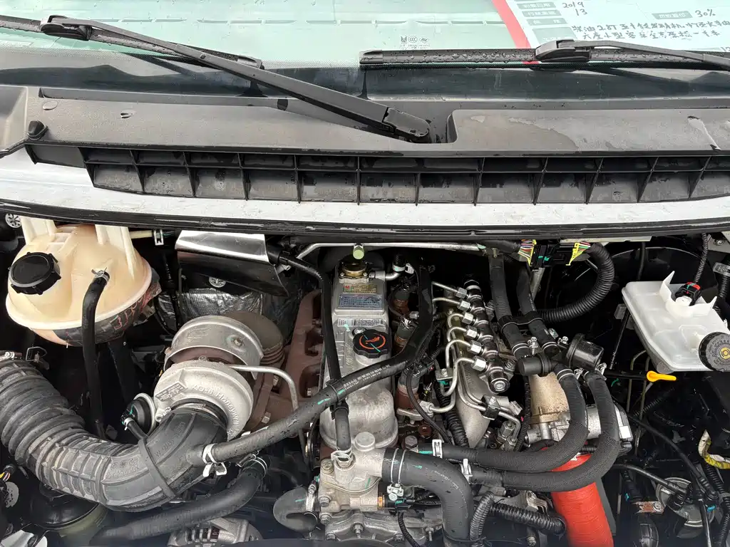 Teshun 2017 2.8T commercial long axis mid-roof 6/7/8 seat JX493 купить на сайте DeffCars