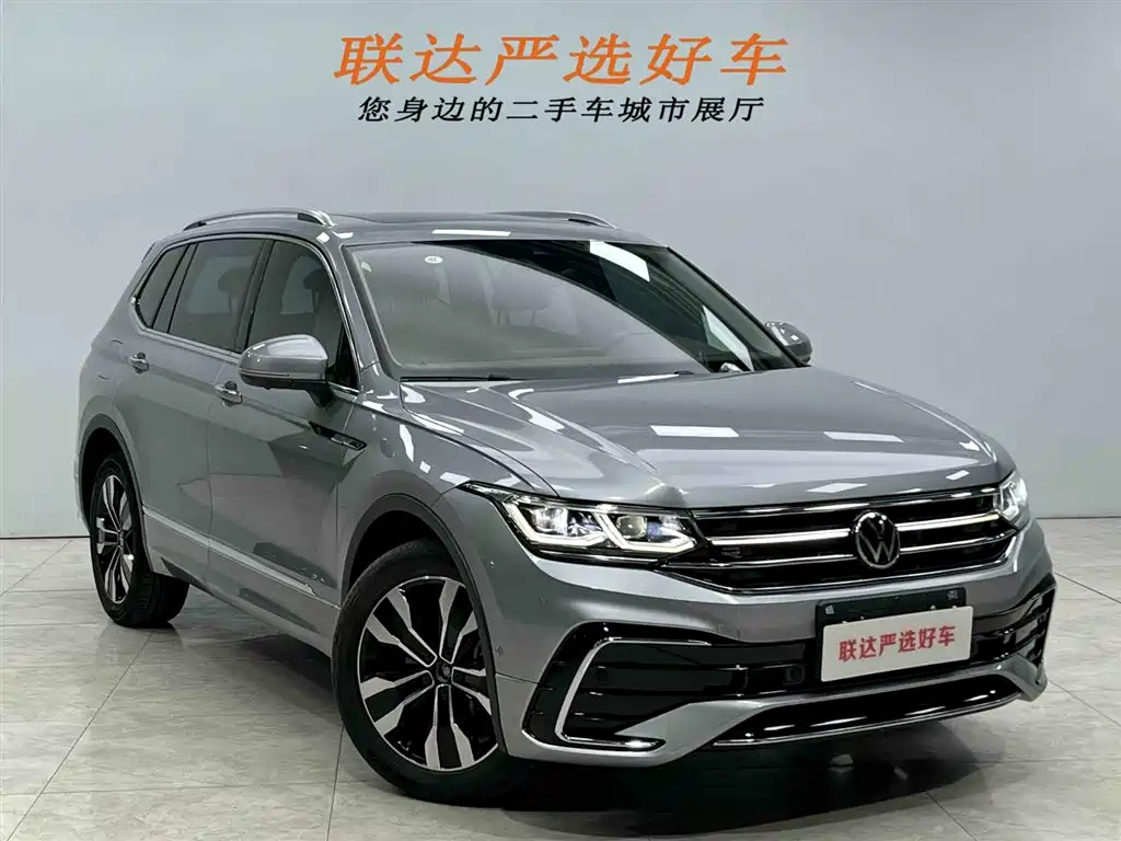 Tiguan L 2022 380TSI automatic four-wheel drive R-Line flagship version 7 seats купить на сайте DeffCars