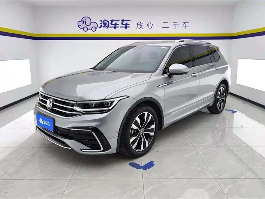 Tiguan L 2022 330TSI automatic two-wheel drive R-Line version купить на сайте DeffCars