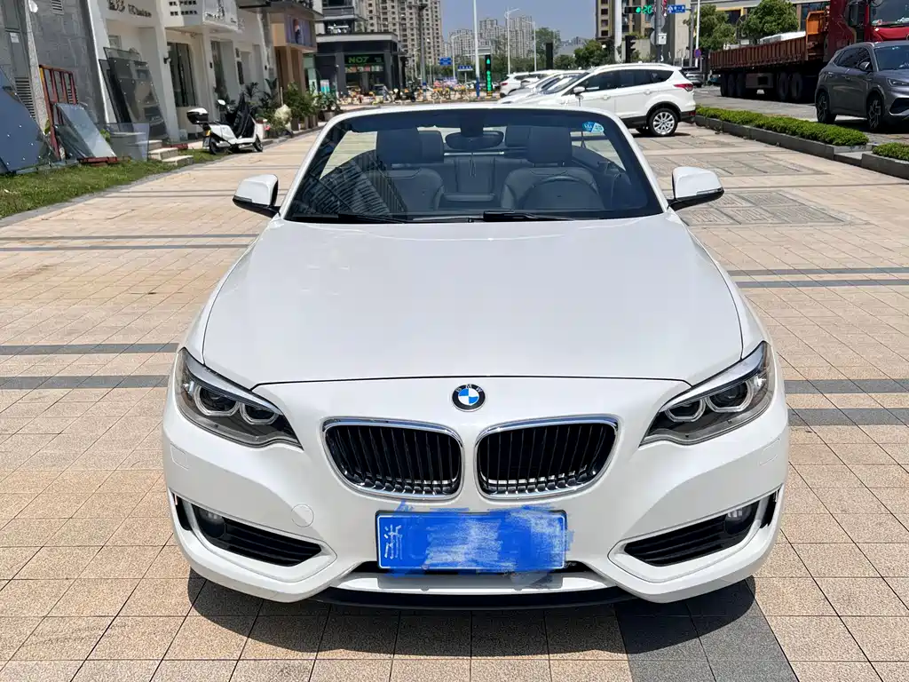 BMW 2 Series imported 2015 220i convertible coupe leading model купить на сайте DeffCars