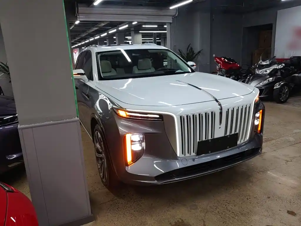 Hongqi E-HS9 2022 model 660km flag collar version four seats купить на сайте DeffCars