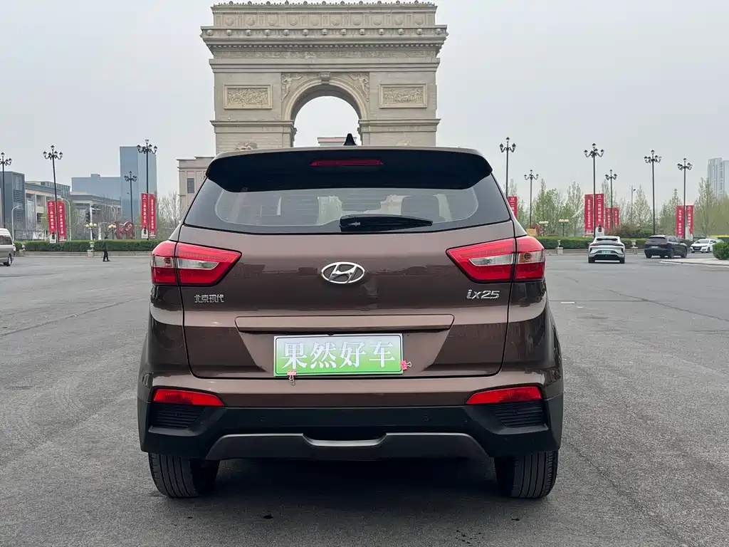 Beijing Hyundai ix25 2015 1.6L automatic two-wheel drive premium DLX купить на сайте DeffCars