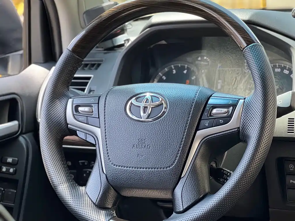 Prado 2018 3.5L automatic TX-L rear mounted spare tire купить на сайте DeffCars
