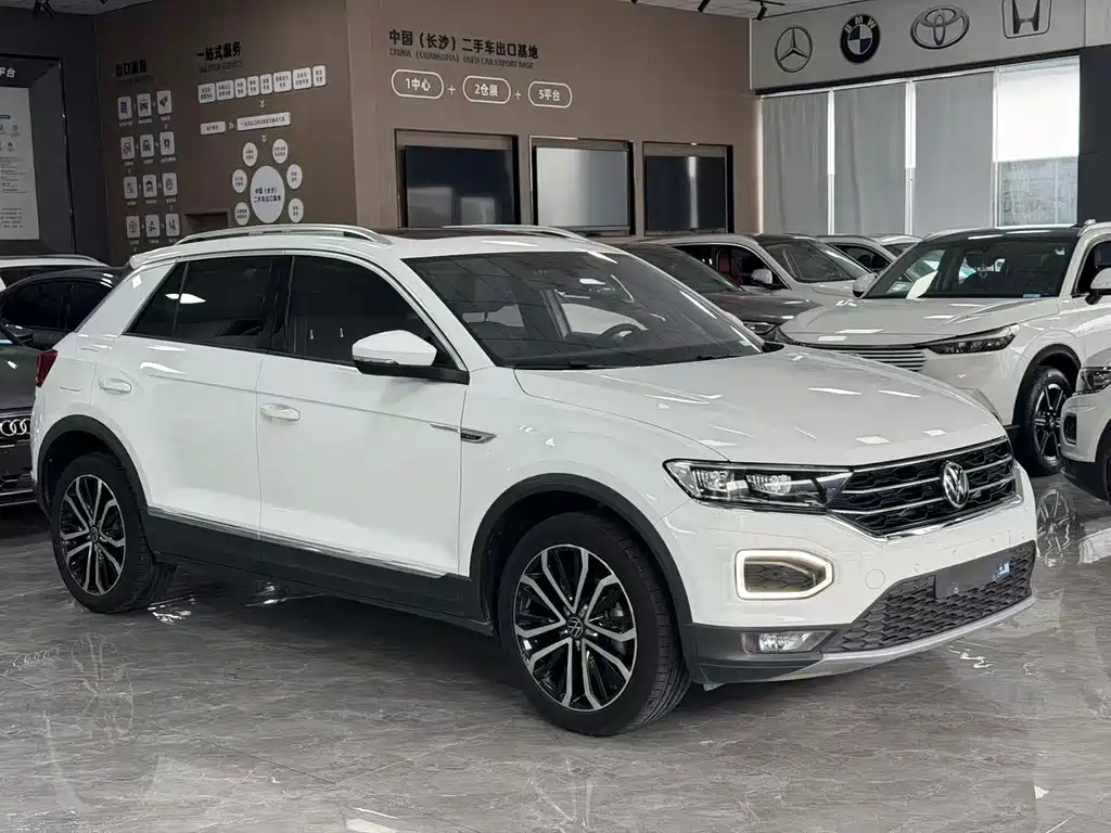 T-ROC 2021 280TSI DSG four-wheel drive luxury intelligent version купить на сайте DeffCars